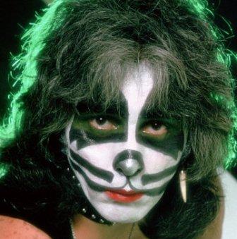 Josh the cat's KISS Drummer Peter Criss.