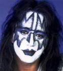 Josh the cat's KISS Guitarist Ace Frehley.